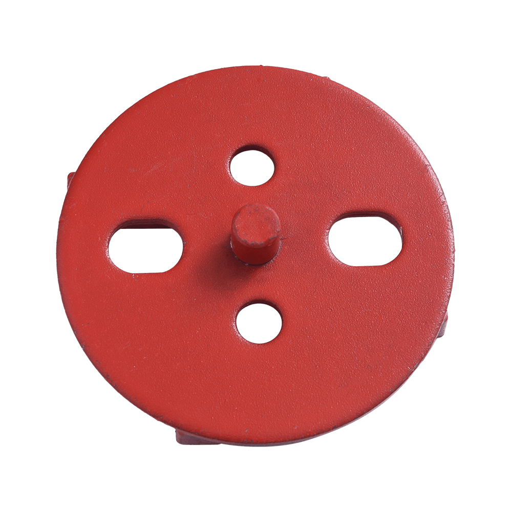 #30 sıradan beş delik ve dört diş (sütunlu) zemin elmas kesici kafası